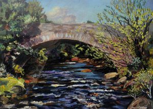 Badachro Bridge, Gairloch, Ross Shire — Francis Ferdinand Maurice Cook