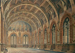 Project Of The Decoration Of The Hall Of Podestà — Edoardo Odoardo Stefano Collamarini