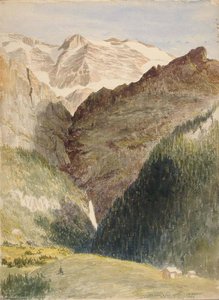 Glacier And Falls — Miner Kilbourne Kellogg