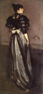 Mother Of Pearl And Silver: The Andalsiian — James Abbott Mcneill Whistler, Tonalism