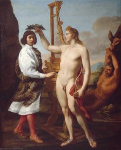 Marcantonio Pasquilini Crowned By Apollo — Andrea Sacchi, High Baroque Classicism