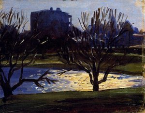 Gleam On The Lake — Stuart Davis