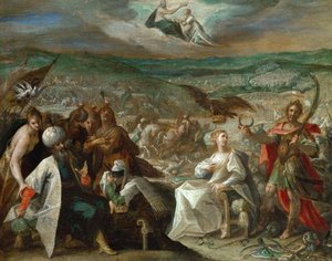 Allegory On The Conquest Of Stuhlweißenburg (székesfehérvár) — Hans Von Aachen