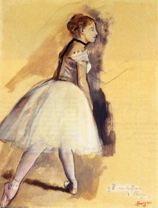 Dancer Standing (study) — Edgar Degas, Impressionism