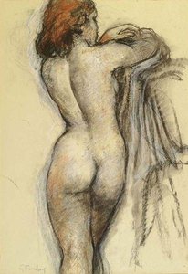 Female Back — François Emile Barraud