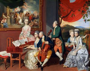 The Gore Family with George, 3rd Earl Cowper
