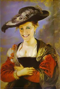 Portrait Of Susanne Fourment (le Chapeau De Paille) — Peter Paul Rubens