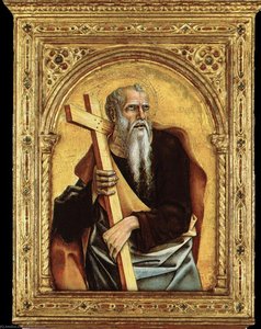 St. Andrew — Carlo Crivelli, Italian Renaissance