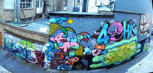 Mural By Hunto, Nemo, Mondi, Soloone, Milo Tchais — Hunto