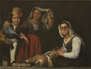 Four Figures On A Step — Bartolomé Esteban Murillo