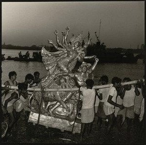 Immersion Of Goddess Durga, Calcutta, India — Rosalind Fox Solomon
