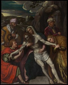 The Entombment — Alessandro Bonvicino (moretto Da Brescia), Renaissance Classicism