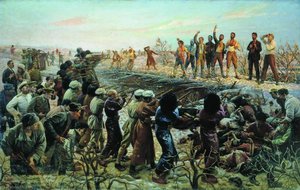 The Execution Of 26 Baku Commisaries — Isaak Brodsky, Social Realism