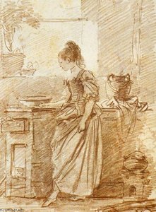 The Party Cook — Jean-honoré Fragonard
