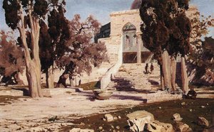 The Mosque Of Omar. Haram El-sharif. — Vasily Dmitrievich Polenov