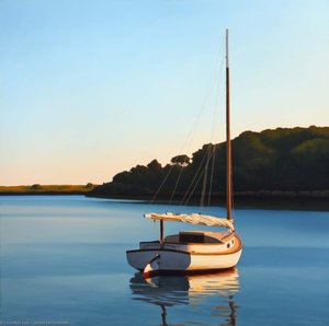 Cove And Catboat — James Netherlands