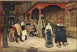 Rencontre De Faust Et De Marguerite — Jacques Joseph (james ) Tissot