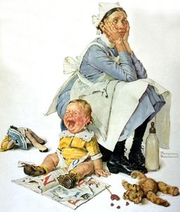 Nanny — Norman Rockwell
