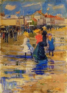 Revere Beach — Maurice Brazil Prendergast, Post-impressionism