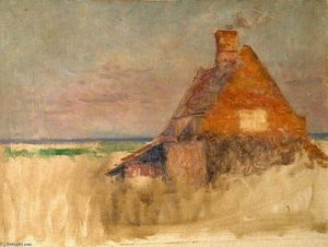 Cottage In A Rural Setting - — Wilfred Williams Ball
