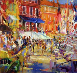 Port Promenade, Saint-tropez — Peter Graham Li