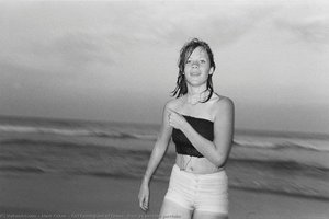 Girl Coming Out Of Ocean, From An Untitled Portfolio — Mark Cohen