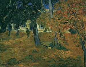 Garden Of Saint-paul Hospital, The7 — Vincent Willem Van Gogh, Post-impressionism