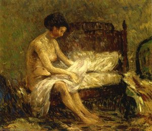 Seated Nude — Robert Spencer