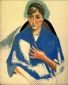 The Portrait Of Woman — André Derain, Cubism