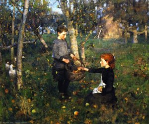 In The Orchard — James Guthrie