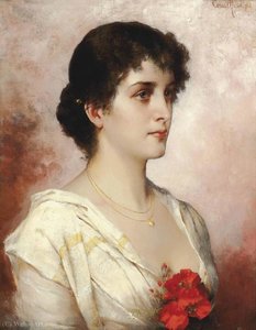 Painting by Conrad Kiesel