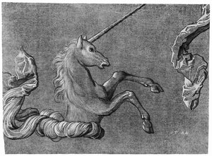 Study Of A Unicorn — Hans Baldung