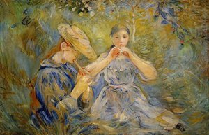 The Flageolet — Berthe Morisot