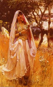 La Jeune Mauresque, Campagne D_algiers — Frederick Arthur Bridgman