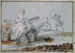 Apollo And Mercury — Claude Lorrain (claude Gellée)
