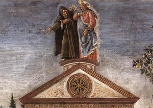 Three Temptations Of Christ (detail) (13) — Sandro Botticelli