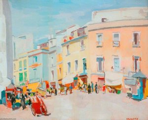 Street Scene, Seville — Philip Naviasky