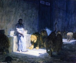 Daniel In The Lions' Den — Henry Ossawa Tanner