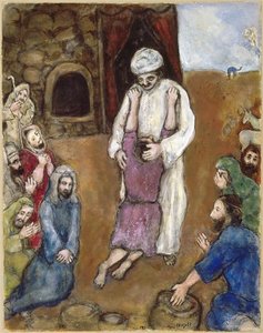 Joseph Has Been Recognized By His Brothers — Marc Chagall