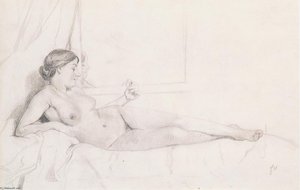 Reclining Nude On A Couch — Félix Vallotton