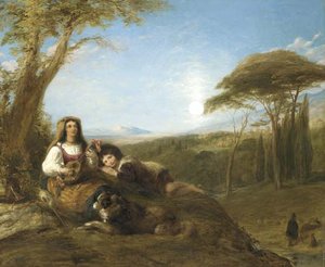 Ave Maria Scene Near Tivoli — William Collins