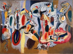 The Liver Is The Cock's Comb — Arshile Gorky