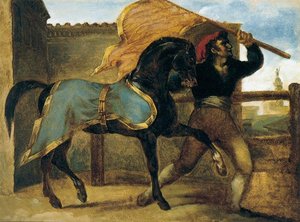 The Horse Race — Théodore Géricault