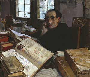 Portrait Of Father Villalba — Fernando Álvarez De Sotomayor