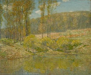 Spring, Navesink Highlands — Frederick Childe Hassam, American Impressionism