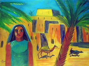 Fellah Village — Martiros Sarian