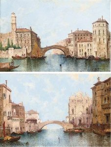 The Scuola Di San Marco From The Grand Canal — William Meadows