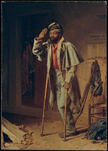 A Bit Of War History: The Veteran — Thomas Waterman Wood, Hudson River School