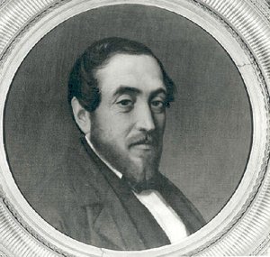 Portrait de Monsieur Sinclair Desbrosses, père de Madame Lambinet