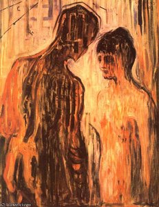 Amor Och Psyche — Edvard Munch